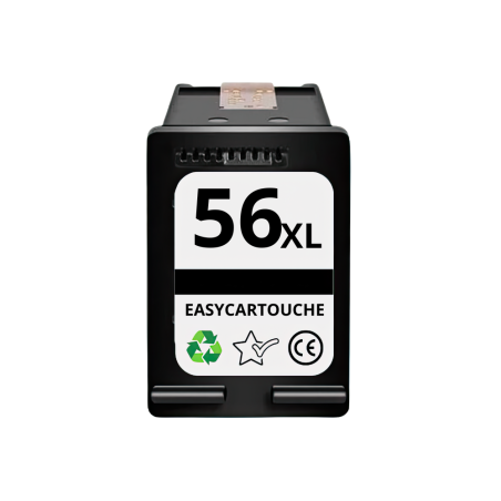 Cartucho compatible HP 56 XL negro de alta capacidad | HP 56/22
